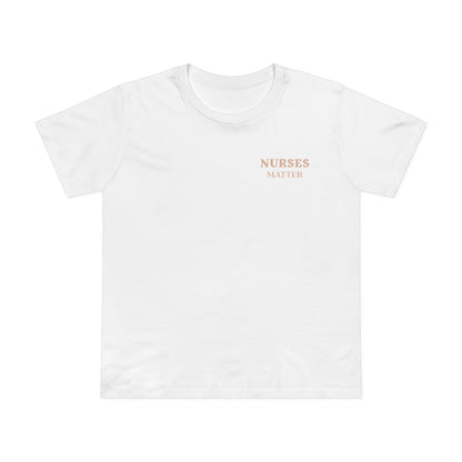 NURSES TEE (Women, White)