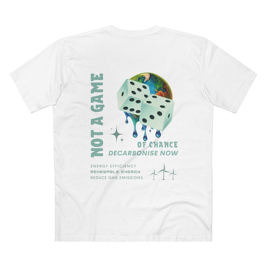 CLIMATE DICE TEE (Men, White)