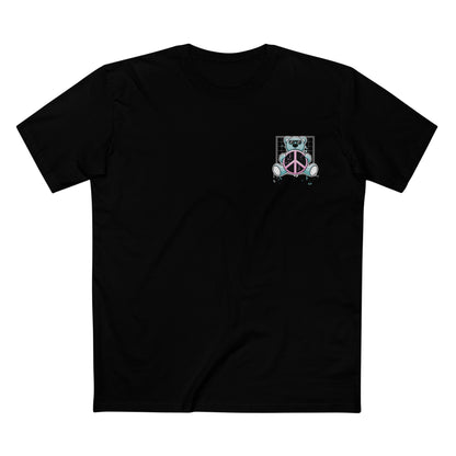 PEACE TED TEE (Men, Black)