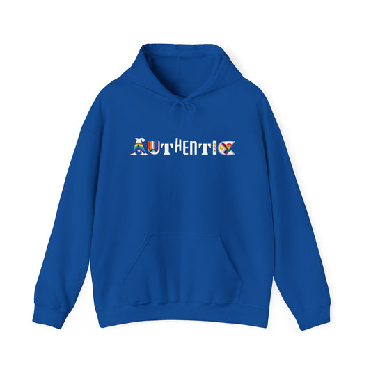 AUTHENTIC PRIDE HOODIE (Unisex, Royal Blue)