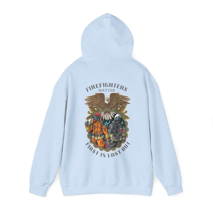 EAGLE HOODIE (Unisex, Light Blue)