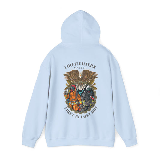 EAGLE HOODIE (Unisex, Light Blue)