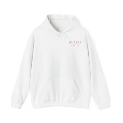 NURSES HOODIE (Unisex, White)