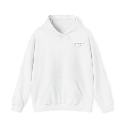 PARAMEDICS HOODIE (Unisex, White)