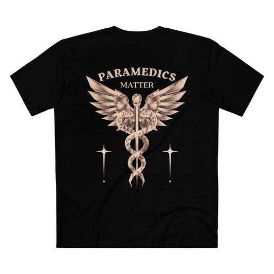 PARAMEDICS TEE (Men, Black)