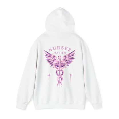 NURSES HOODIE (Unisex, White)