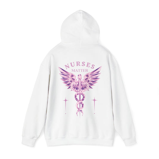 NURSES HOODIE (Unisex, White)