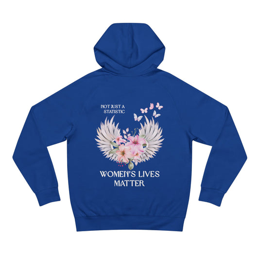 WINGS HOODIE (Unisex, Royal Blue)