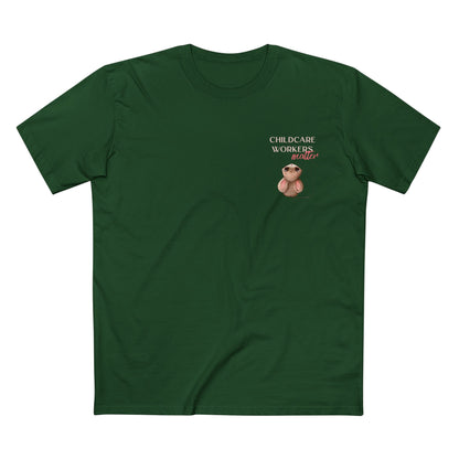 CHILDCARE TEE (Men, Green)