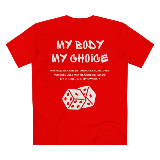 CONSENT TEE (Men, Red)