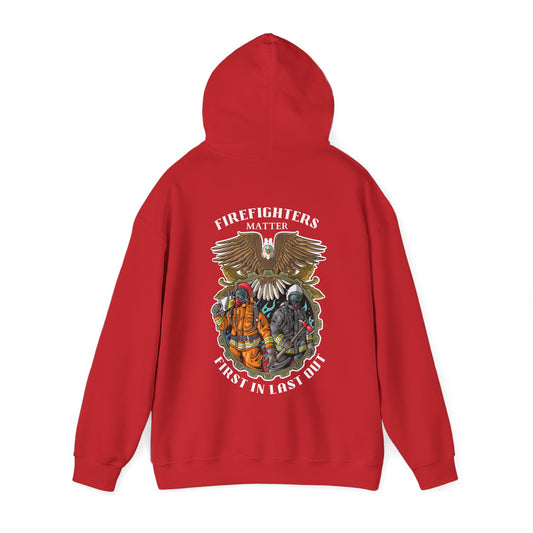 EAGLE HOODIE (Unisex, Red)