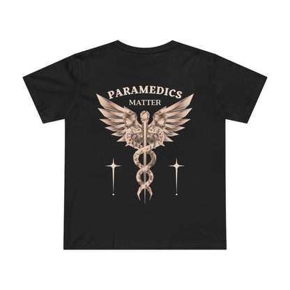 PARAMEDICS TEE (Women, Black)