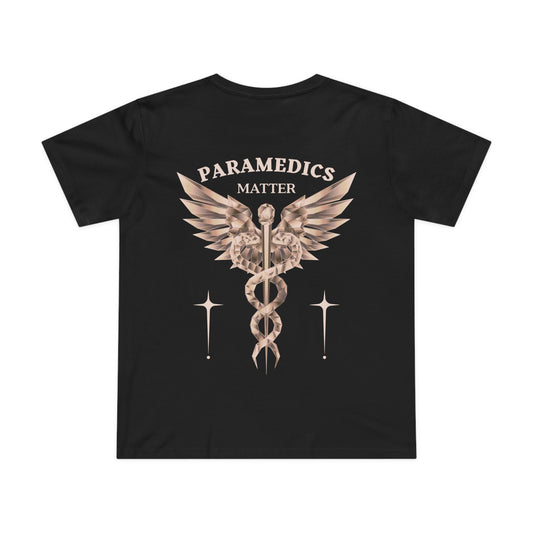 PARAMEDICS TEE (Women, Black)