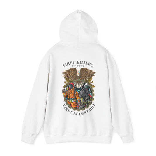 EAGLE HOODIE (Unisex, White)