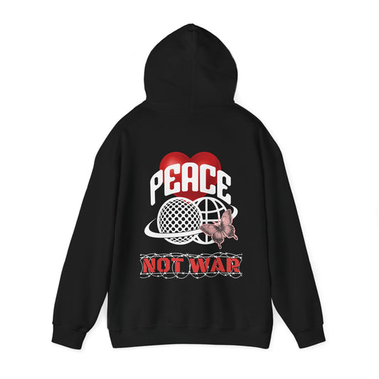 PEACE HOODIE (Unisex, Black)