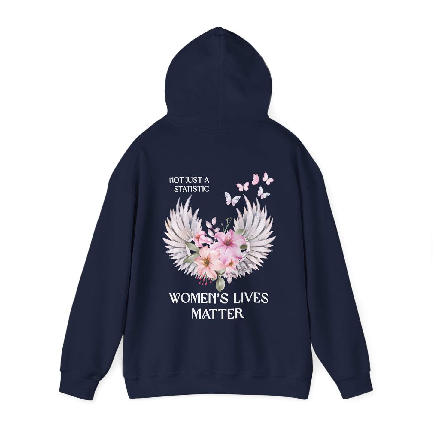 WINGS HOODIE (Unisex, Navy)