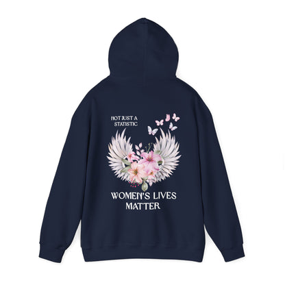 WINGS HOODIE (Unisex, Navy)