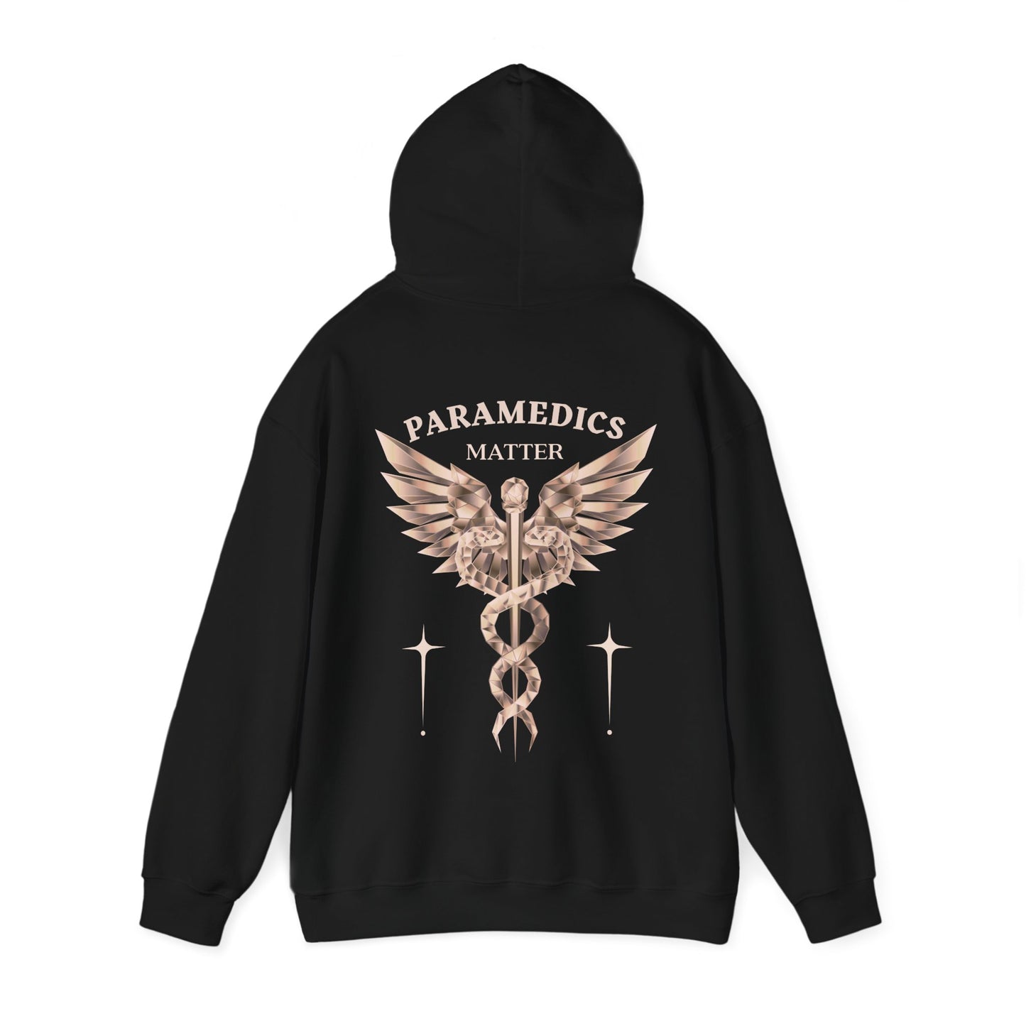 PARAMEDICS HOODIE (Unisex, Black)