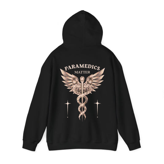 PARAMEDICS HOODIE (Unisex, Black)