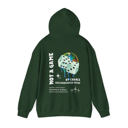 CLIMATE DICE HOODIE (Unisex, Green)