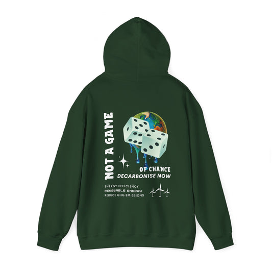 CLIMATE DICE HOODIE (Unisex, Green)