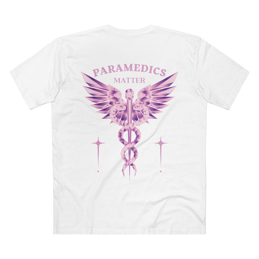 PARAMEDICS TEE (Men, White)