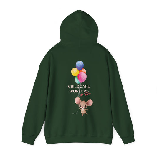 CHILDCARE HOODIE (Unisex, Green)