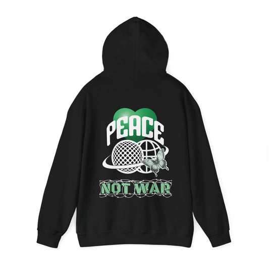 PEACE HOODIE (Unisex, Black)