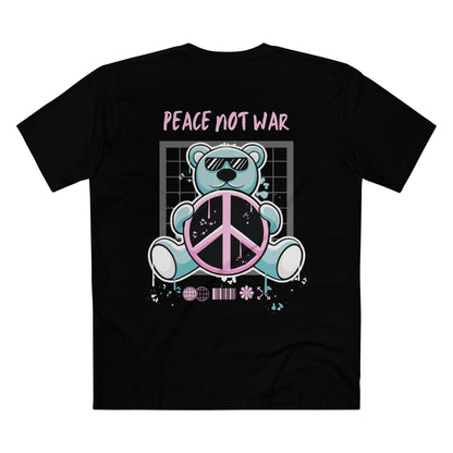 PEACE TED TEE (Men, Black)