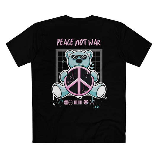 PEACE TED TEE (Men, Black)