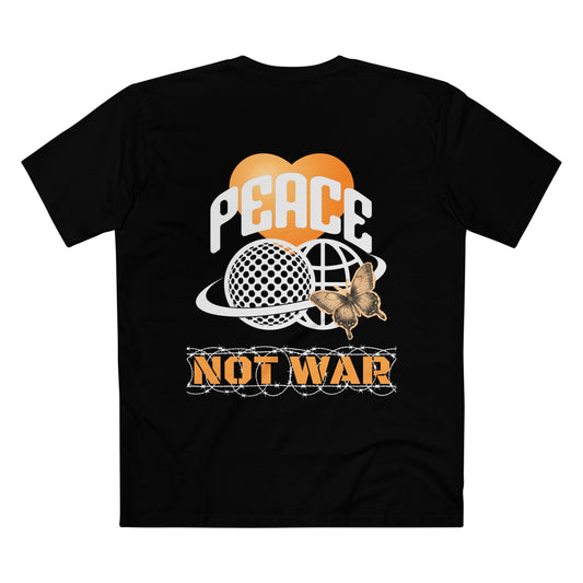 PEACE TEE (Men, Black)
