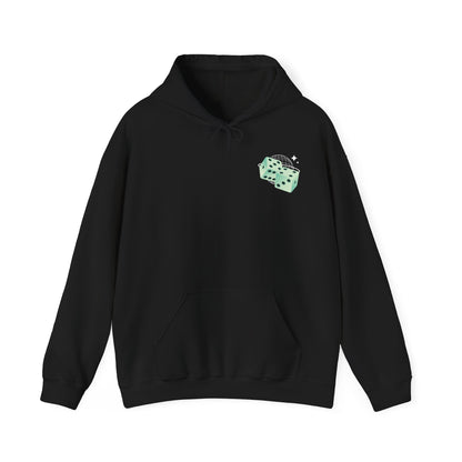 GLOBAL DICE HOODIE (Unisex, Black)