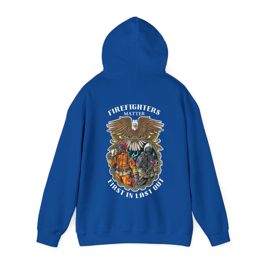 EAGLE HOODIE (Unisex, Royal Blue)