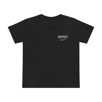 RESPECT TEE (Women, Black)