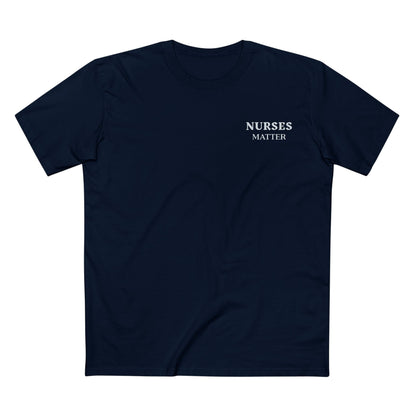 NURSES TEE (Men, Navy)
