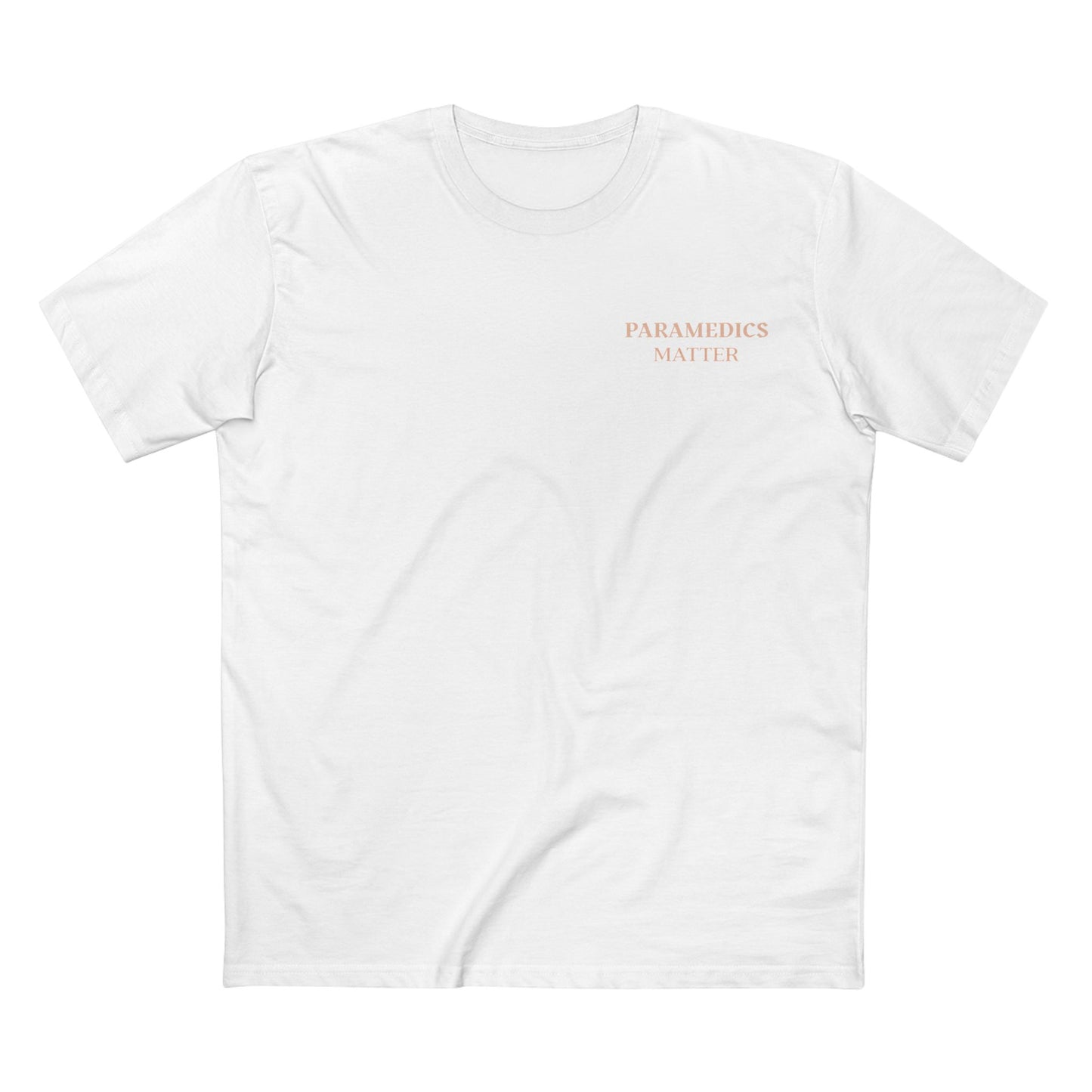 PARAMEDICS TEE (Men, White)