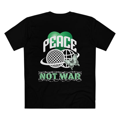 PEACE TEE (Men, Black)