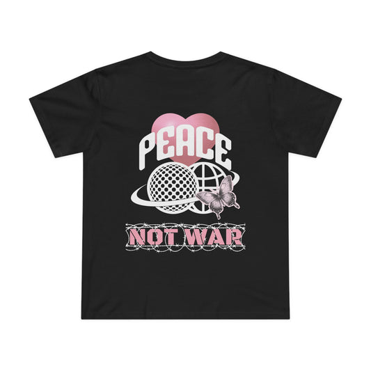 PEACE TEE (Women, Black)