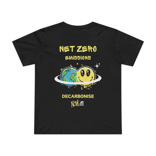NET ZERO TEE (Women, Black)