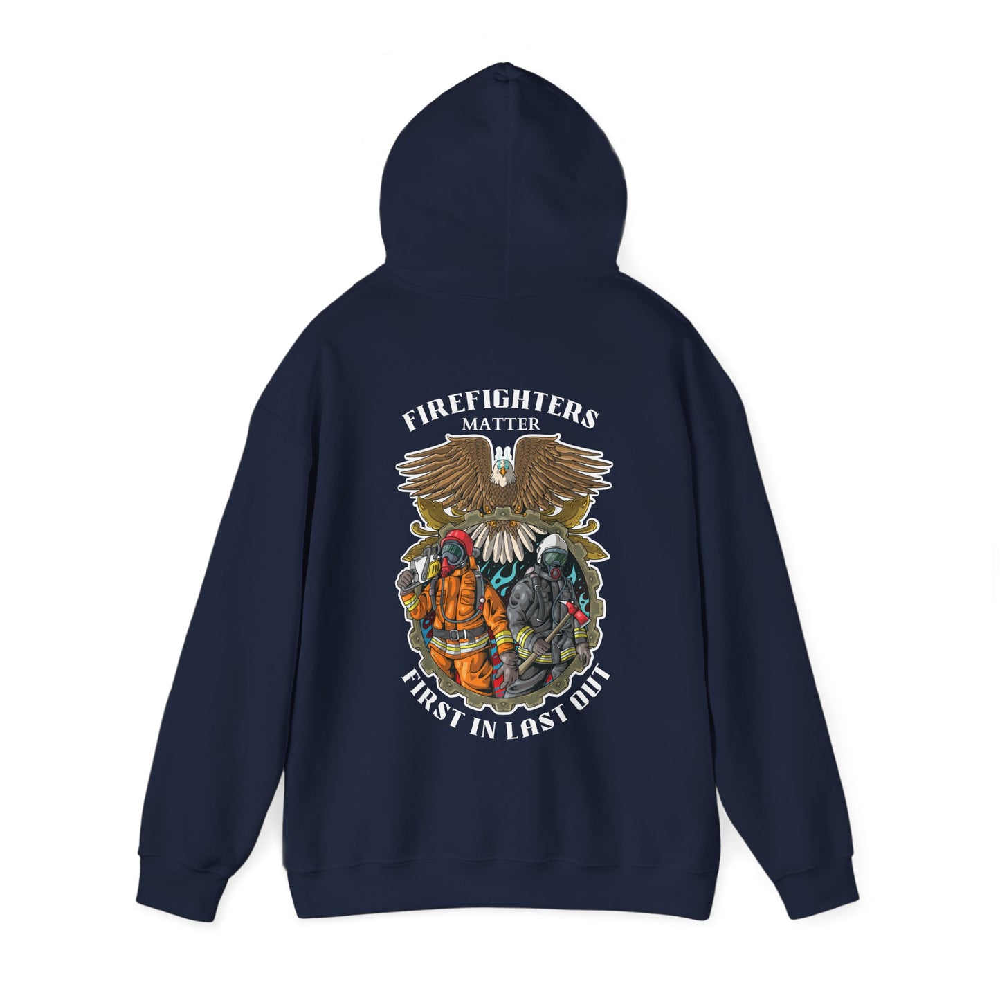 EAGLE HOODIE (Unisex, Navy)
