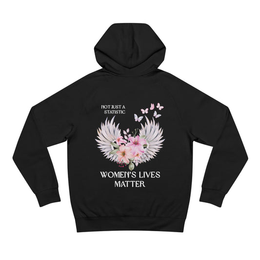 WINGS HOODIE (Unisex, Black)