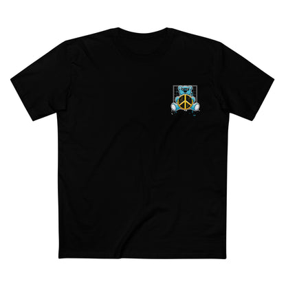 PEACE TED TEE (Men, Black)