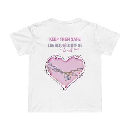 SAFE LOVE TEE (Women, White)