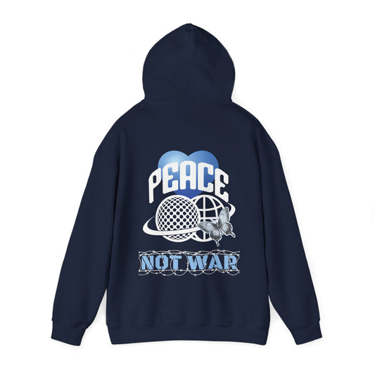 PEACE HOODIE (Unisex, Navy)