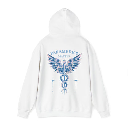 PARAMEDICS HOODIE (Unisex, White)