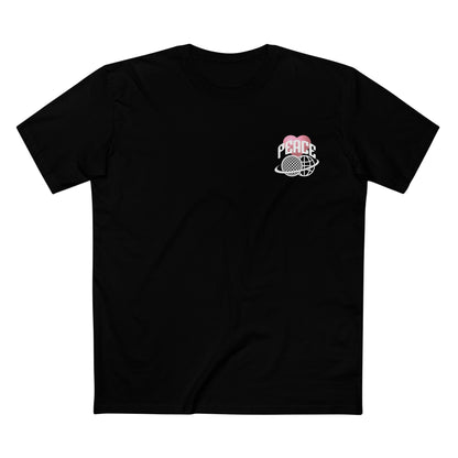 PEACE TEE (Men, Black)