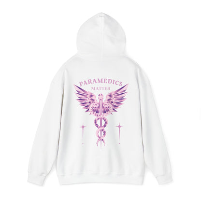 PARAMEDICS HOODIE (Unisex, White)