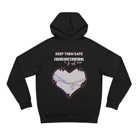 SAFE LOVE HOODIE (Unisex, Black)