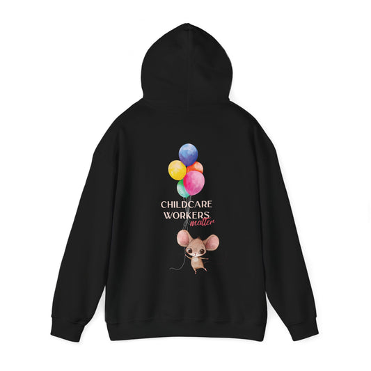 CHILDCARE HOODIE (Unisex, Black)