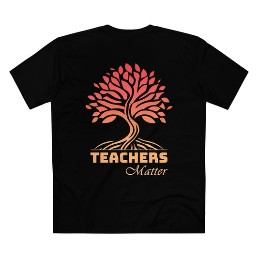 TEACHERS TEE (Men, Black)
